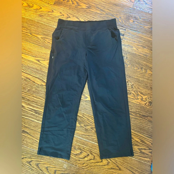 Coolibar Pants - Coolibar Pellaro Travel Black Gorpcore Athleisure Pants UPF 50+ Size L